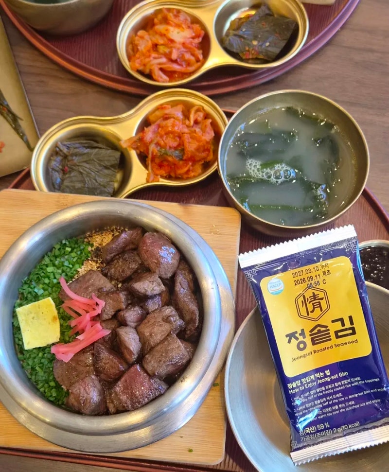 화성행궁 맛집 정솥밥 수원 행궁동점 장어 · 스테이크 솥밥 후기