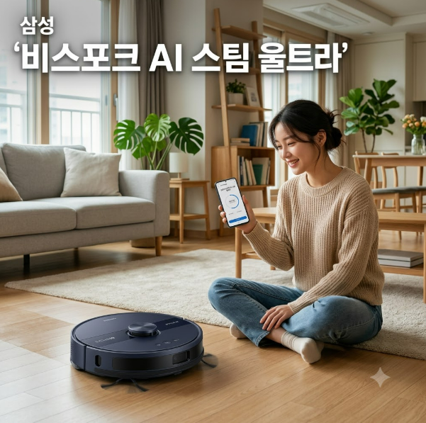 삼성 2026 비스포크 AI 스팀 울트라 로봇청소기 추천할만 할까