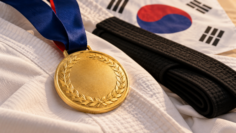 아이치·나고야 2026 여자 태권도 품새 금메달, 정하은 한국 여자 개인전 2연패