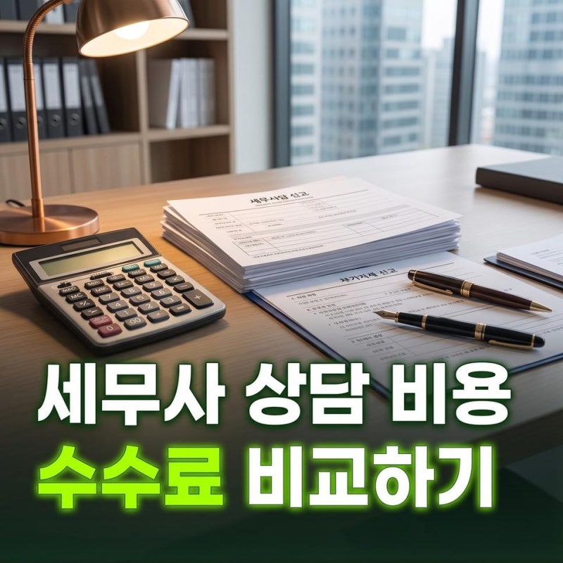 세무사 상담비용 양도세 상속세 증여세 수수료 비교하기