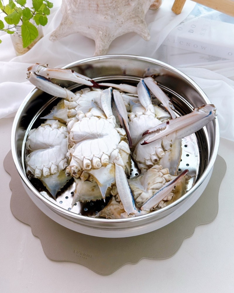 살아있는 톱밥꽃게 꽃게찜 하는법 손질법 냉동 보관법 찌는시간 레시피