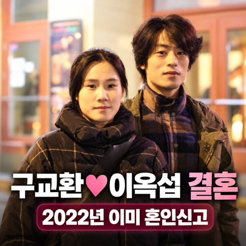 구교환 이옥섭 결혼, 2022년 이미 혼인신고 두 사람 어떻게 만났나