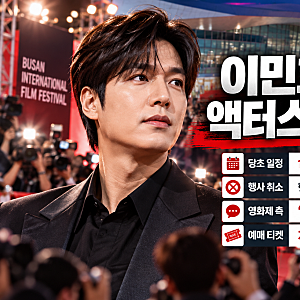 이민호 부산국제영화제 ‘액터스 하우스’ 취소…10월 7일 예정 행사, 티켓은 자동 환불