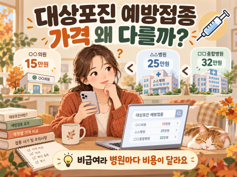 대상포진 예방접종 가격 차이 나는 이유와 백신 종류 비교