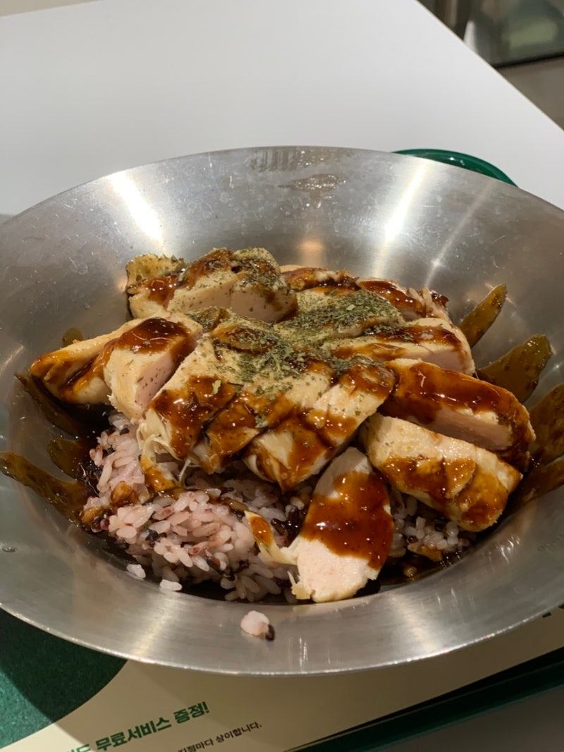 이대 혼밥 맛집 프레퍼스 다이어트푸드 이대점 더블치킨 데리야끼 덮밥