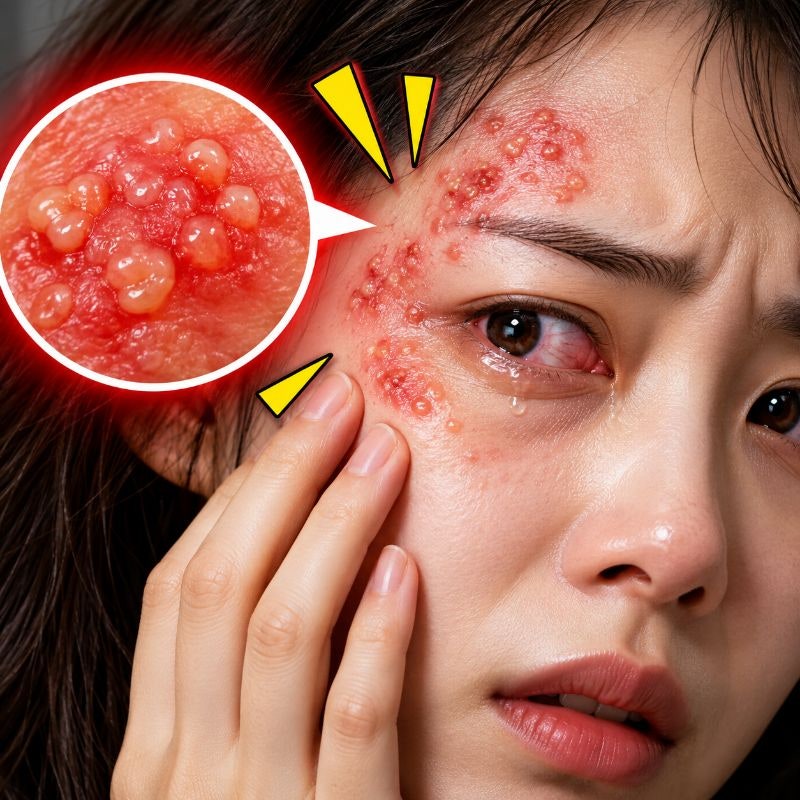 얼굴 대상포진 증상은 위치가 중요하다... 눈 주변에 생겼을 때 특히 서둘러야 하는 이유