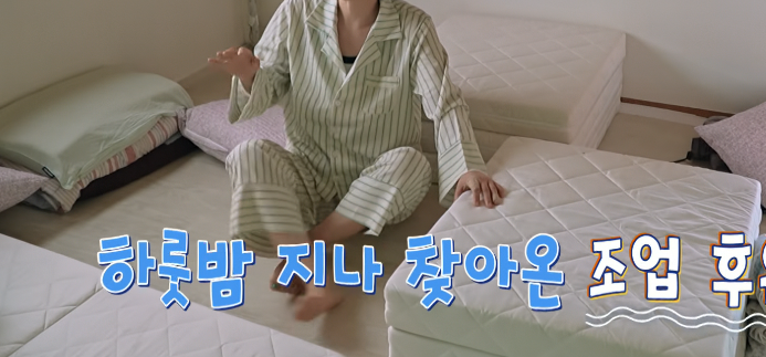 언니네산지직송 접이식 매트릭스 궁금해서 산 더코이즈 라텍스 접이식 매트릭스 후기 자취....