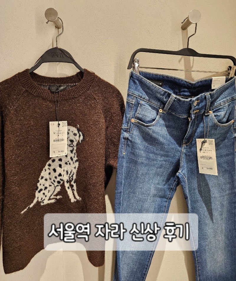 서울역 자라 신상 후기｜올해는 니트 맛집이네 + 착샷 포함