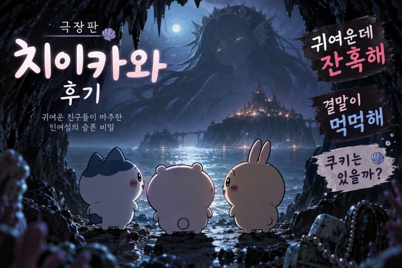 극장판 치이카와 후기, 먹먹한 결말과 쿠키 확인