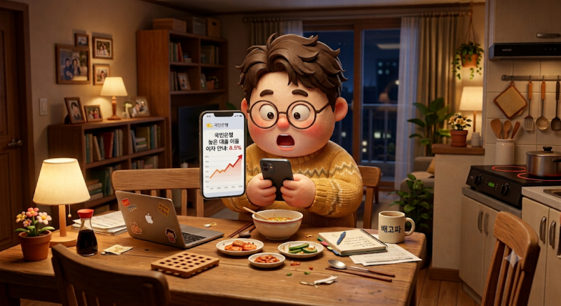 2026년 주택담보대출 금리 전망 및 1분 모의계산, 자고 나면 오르는 이자 폭탄 피하는 법?