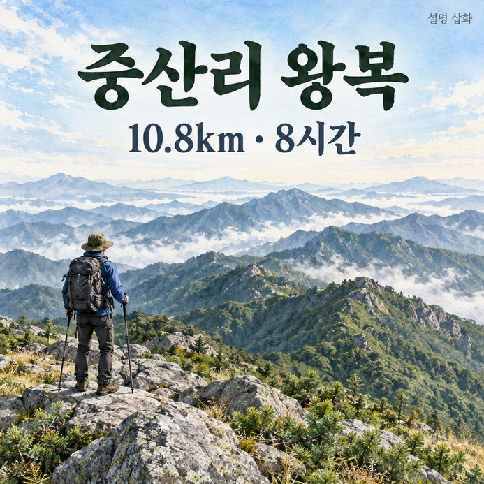 지리산 천왕봉 최단코스 중산리, 왕복 10.8km 8시간과 10월 입산 마감 14시
