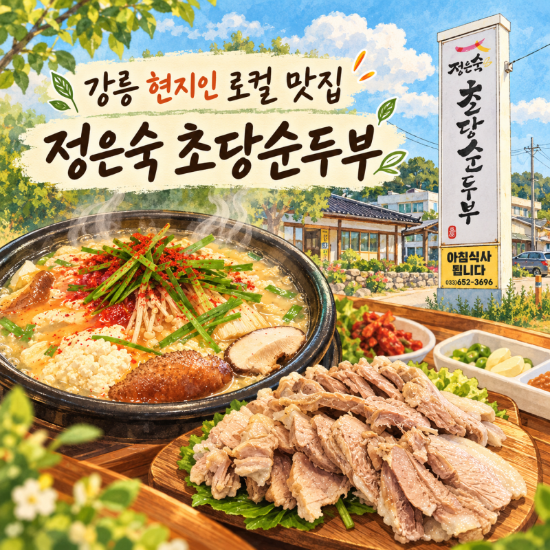 Jeong Eun-suk Chodang Sundubu: A Local's Favorite in Gangneung
