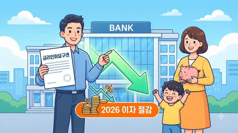 금리 인하 요구권 조건과 2026년 대출 이자 절감 실전 전략