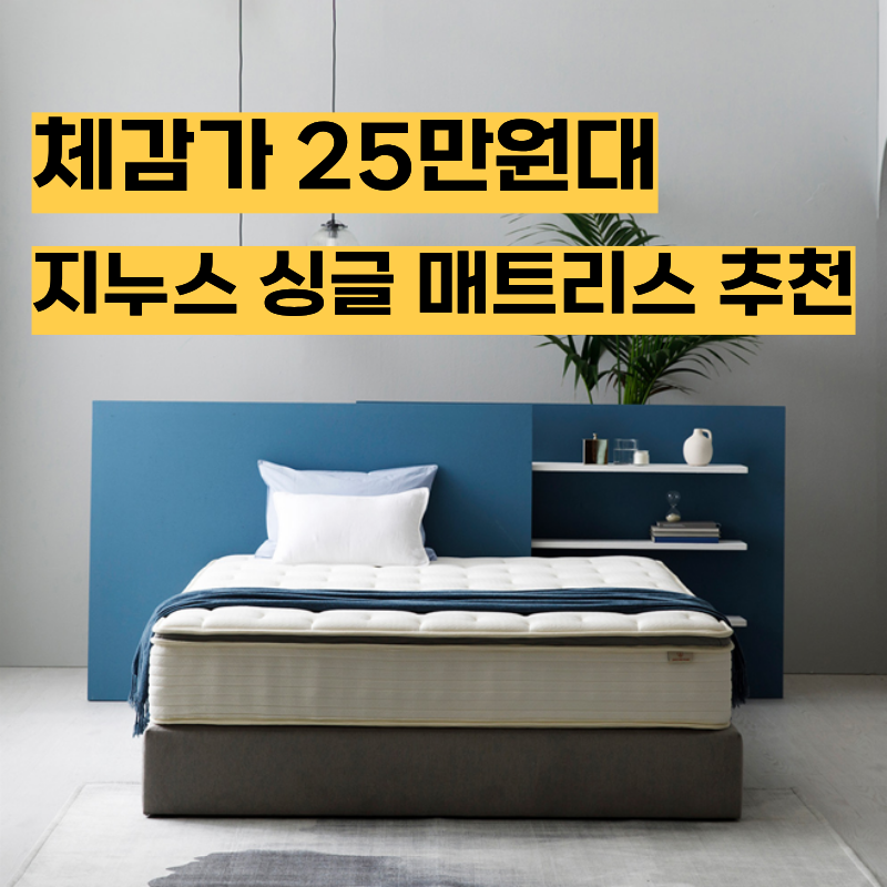 지누스 매트리스 추천, 30cm 하이브리드 슈퍼싱글 장점은?