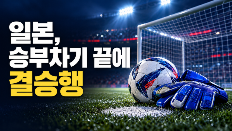 일본 에콰도르전 0-0, 승부차기 5-4로 기린컵 결승행｜스즈키 선방과 공격진 교체 분석