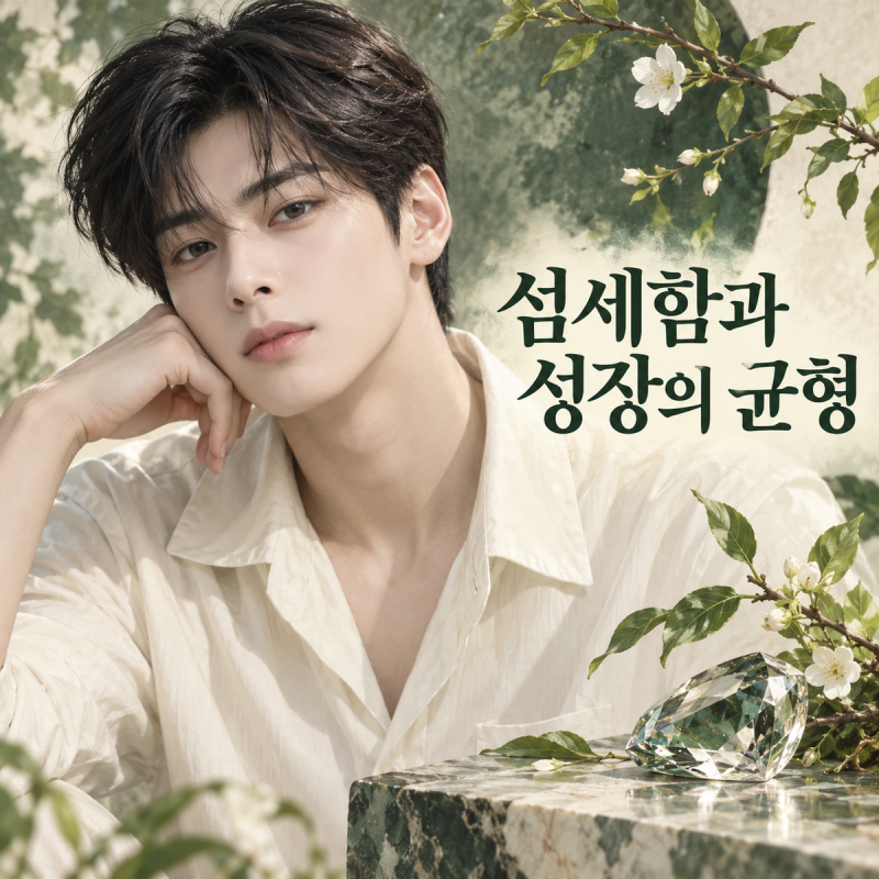 Cha Eun-woo's Saju: How Does the Metal of Shinmi Ilju Meet the Wood of Spring?