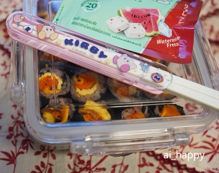 초간단 꼬마김밥 만드는 법 명란 계란지단 당근 치즈의 꿀 조합 도시락