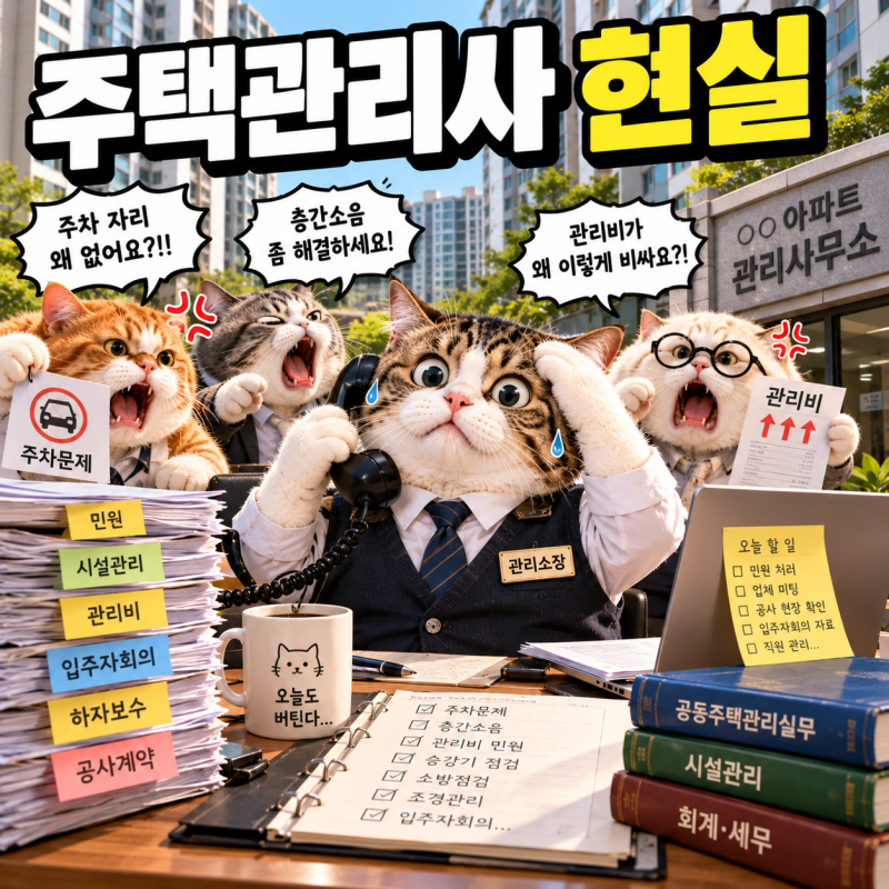 주택관리사 따면 취업 걱정 끝? 아파트 관리소장의 현실 직접 알아봤다