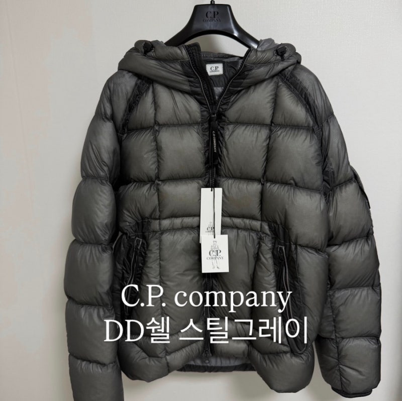 CP컴퍼니 26FW DD쉘 스틸그레이/ 코리아 익스클루시브/ 디디쉘 사이즈 /CP 디디쉘고글 경량패딩