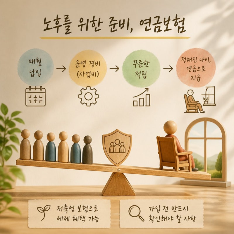 연금보험 가입 전 체크할 것, 사업비와 공시이율까지