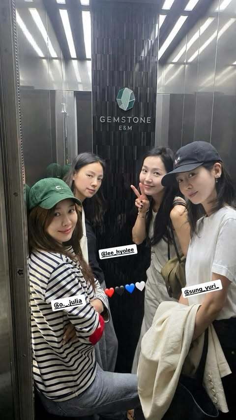 핑클 완전체 준비중 이효리·옥주현·이진·성유리 근황