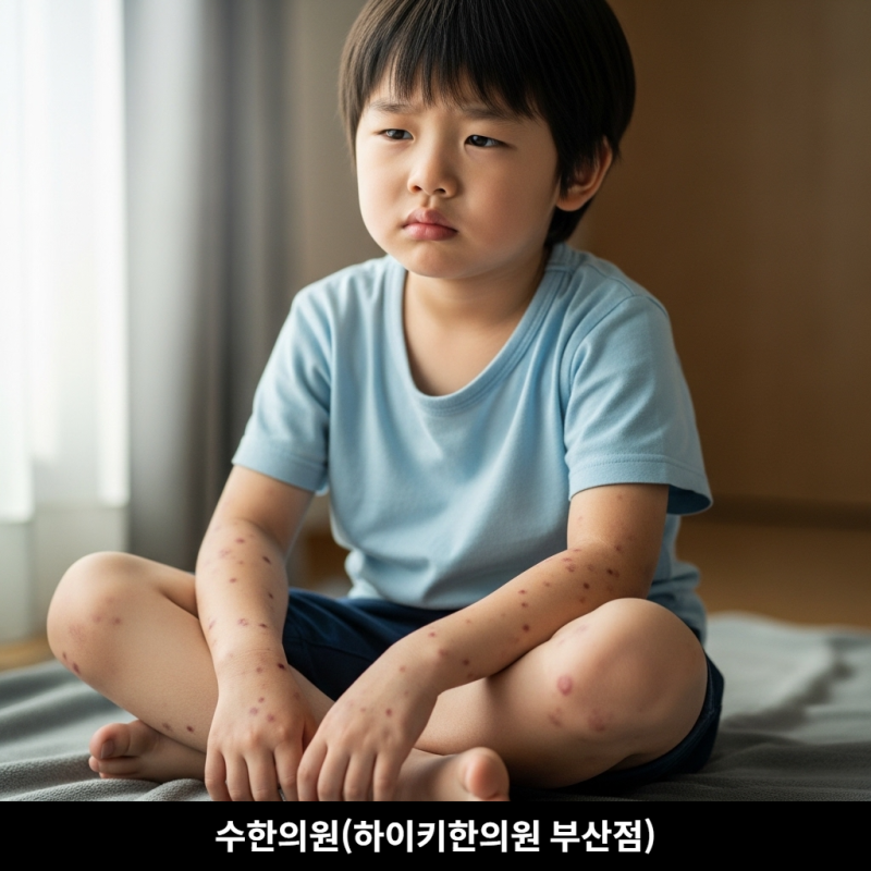 어린이 자반증, 양방에서 검사상 문제 없다고 방치한다면 한의학 치료를 고려해 보세요.