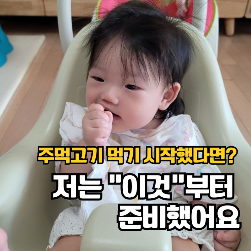 주먹고기 먹기 시작했다면? 아기 치발기 사용시기 손목, 과일 종류별 사용했던 경험으로 "이....