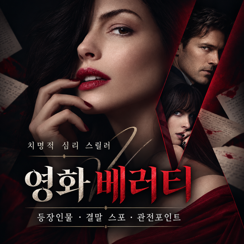 영화 베러티 등장인물·원작 결말 스포·영화판 차이·관전포인트｜앤 해서웨이×다코타 존슨....
