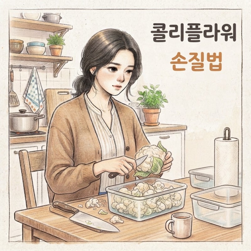 다이어트 식재료 콜리플라워, 영양 손실 줄이는 올바른 손질 노하우