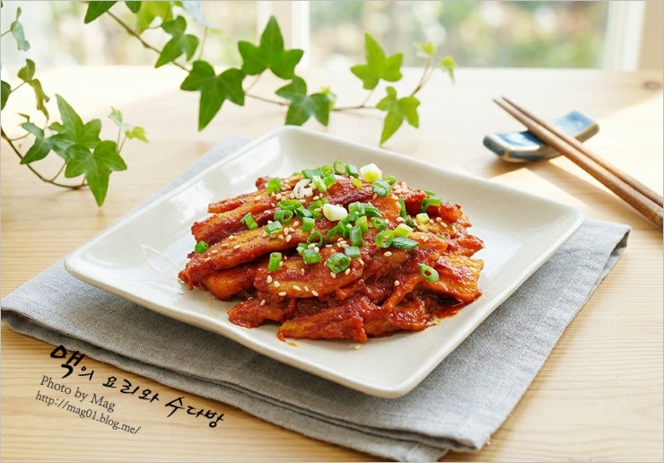 맛은 물론 향까지 끝내주는 더덕구이 만드는 법