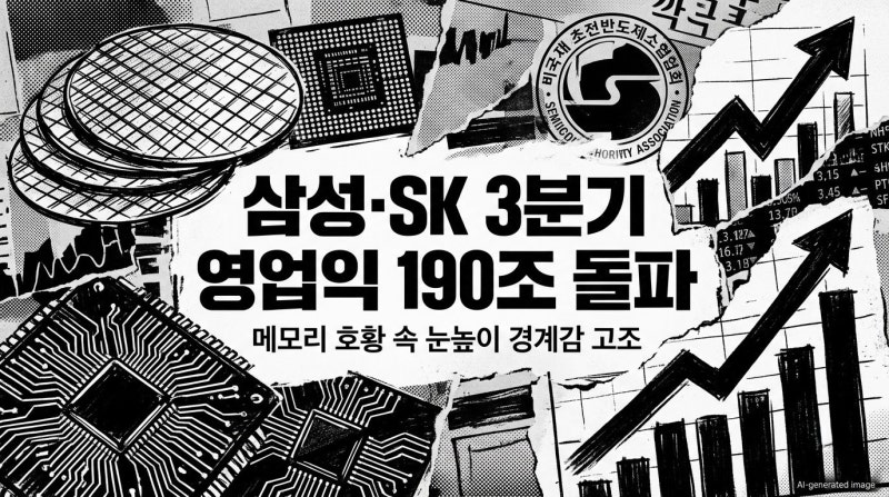 "3분기 영업익 190조 대박?" 삼성전자·SK하이닉스 독주 속 국내 증시 동향 및 핵심 투자 포인트