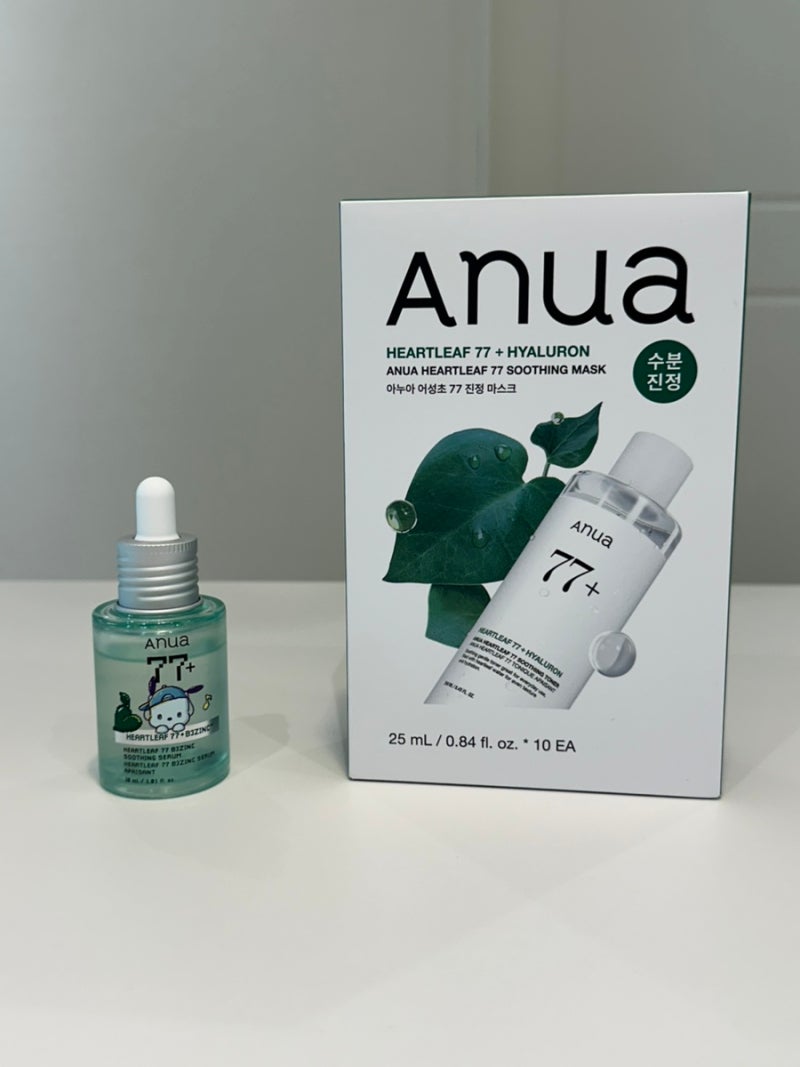 [Anua] 군마트 Px, 올리브영 N번째 구매 트러블 인기템 추천 : 아누아 어성초 77 진정 마스크팩, ....
