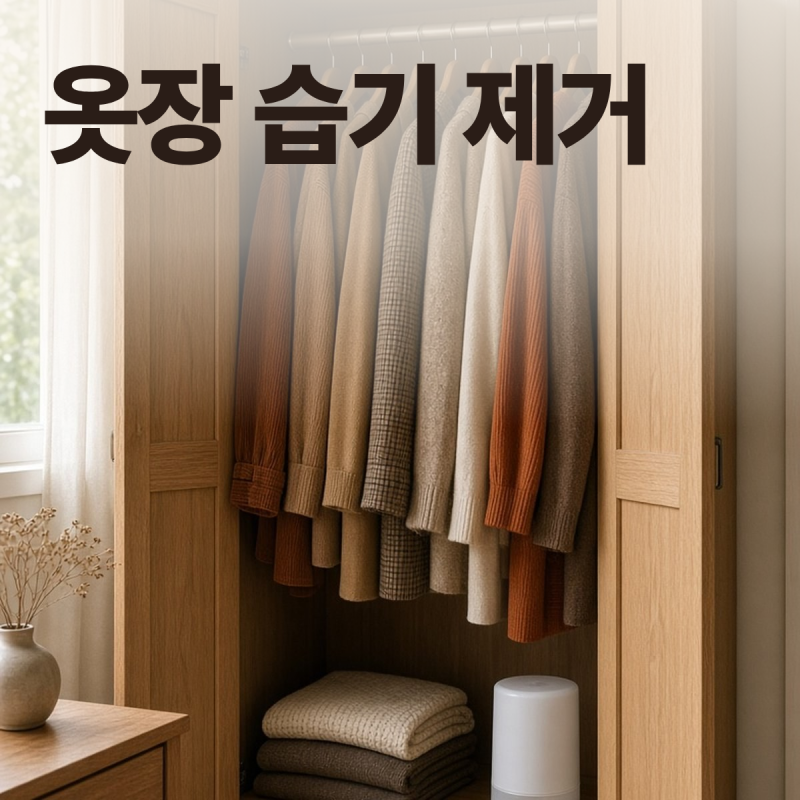 환절기 옷장 습기 제거, 제습제 갈아 줄 때 알아보기
