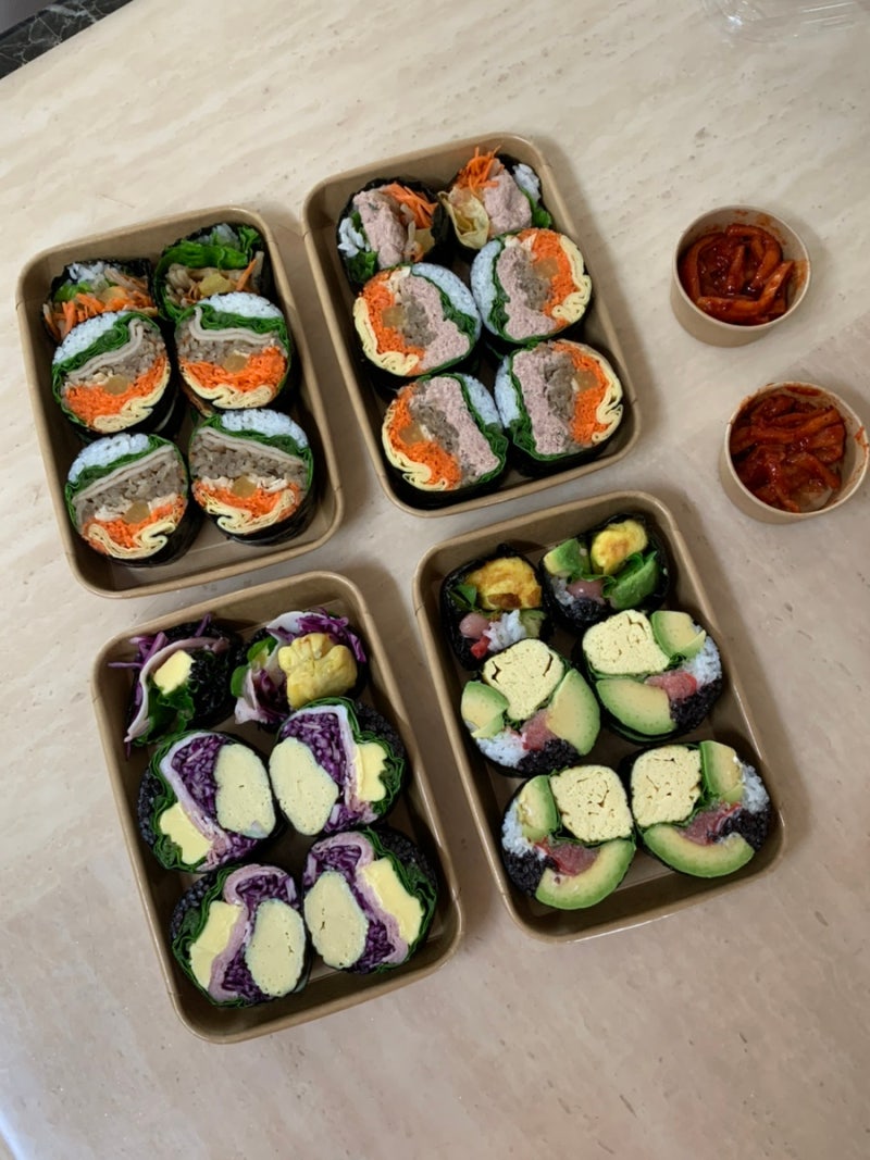 부산 센텀 맛집 | 식물원김밥, 저탄고지 강민경김밥 메뉴 및 가격 등 센텀시티 새로 오픈한 ....
