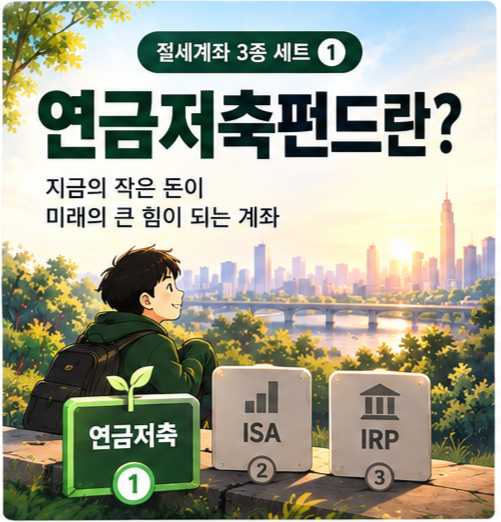[절세계좌 1] 연금저축펀드란?