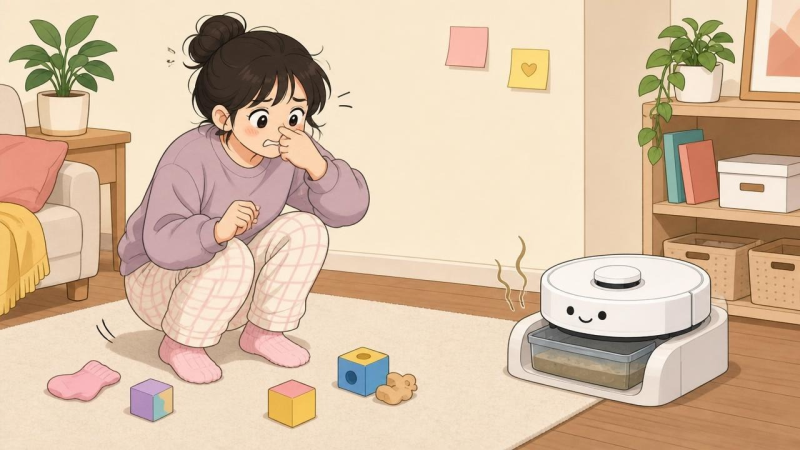로봇청소기 스테이션 물때·냄새 청소법 총정리: 오수통·물통·걸레 세척판까지