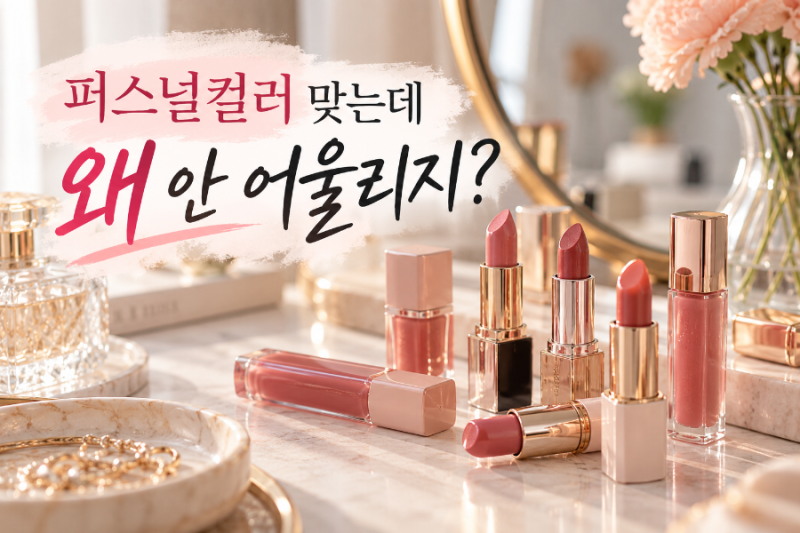 퍼스널컬러 맞는데 왜 안 어울리지? 실패 없는 립스틱 고르는 법
