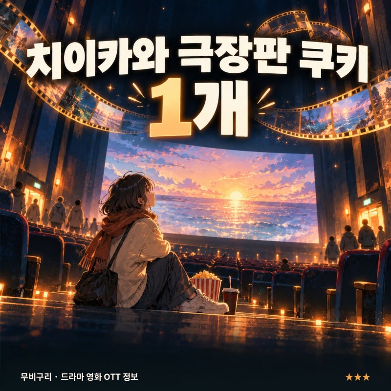 "특전만 챙기고 나왔는데" 치이카와 극장판 쿠키를 놓치면 결말이 절반이에요