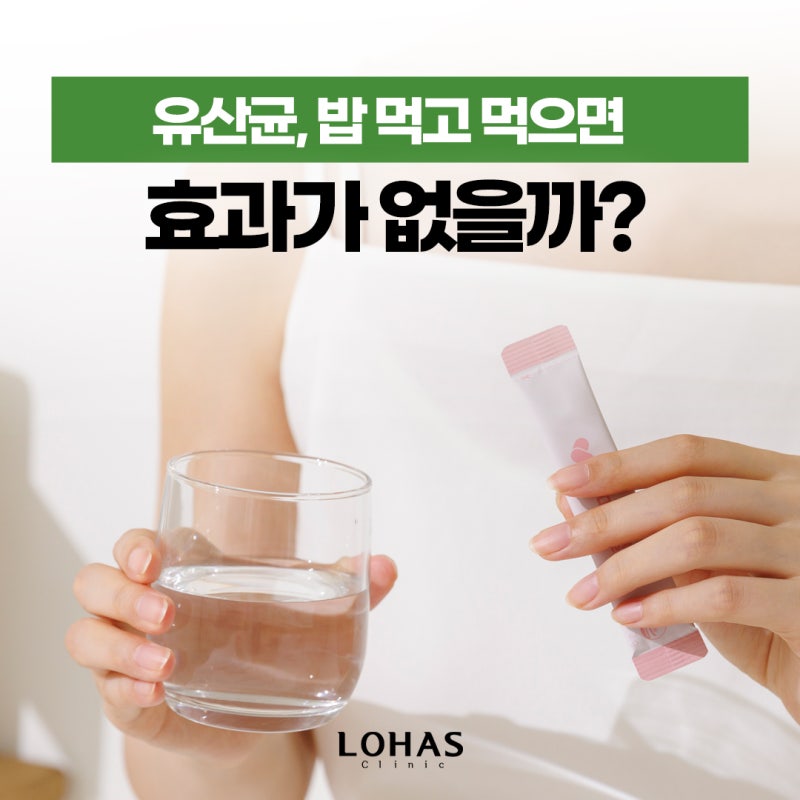 유산균, 밥 먹고 먹으면 효과 없을까? 공복 vs 식후 복용 시간 총정리