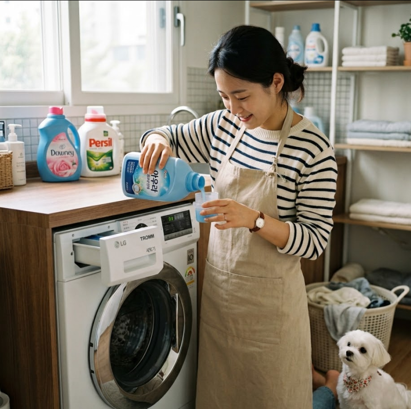 반려동물 있는 집에서 향 좋은 섬유유연제, 많이 쓰면 불편할 수 있는 이유