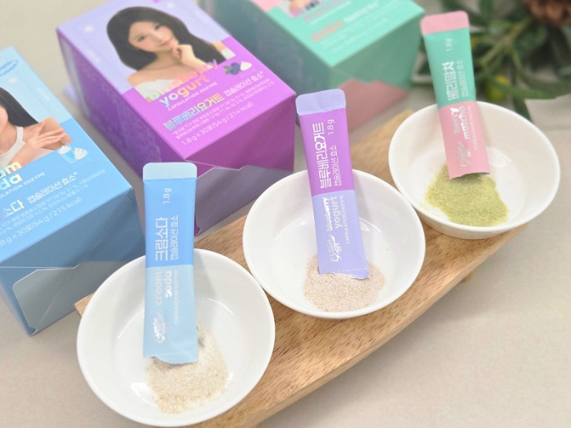 리센느 효소 5종 맛 비교, 그레인온 캡슐레이션 효소 후기