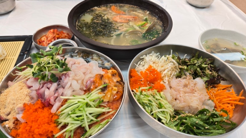 영종도 구읍뱃터 맛집 진짜물회 반한 썰 푼다