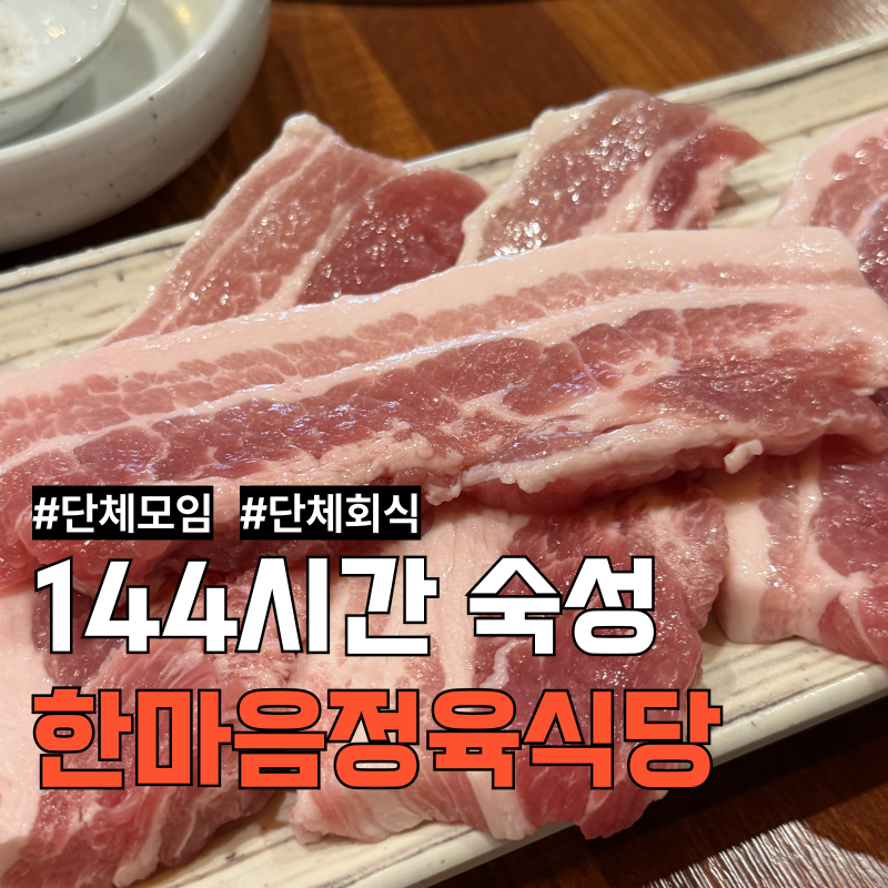 [동탄 반송동] 한마음정육식당 동탄북광장점 동탄북광장회식, 단체모임대관 추천