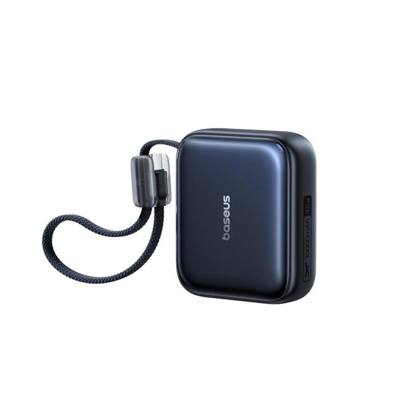 케이블까지 챙긴 작은 보조배터리, 베이스어스 45W 미니 파워뱅크 10000mAh