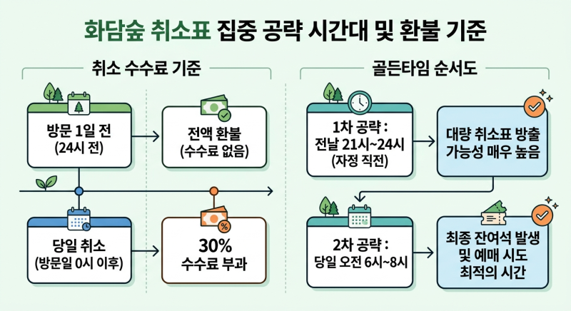 화담숲 가을 단풍 예약 취소표 팁과 노리는 시간대 정리