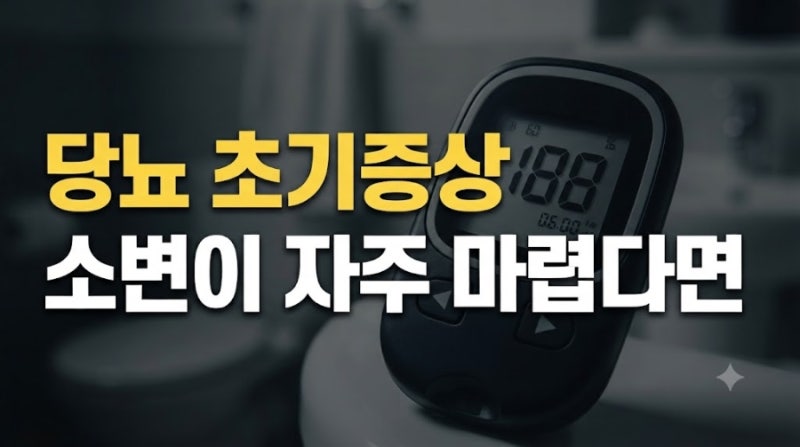몸이 보내는 적신호, 당뇨 초기증상 소변 잦음·가려움과 눈·발·혀 이상