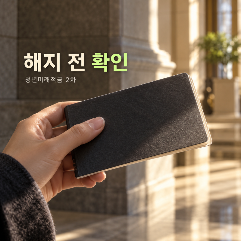 2차 청년미래적금 10월 7일 신청, 청년도약계좌 갈아타기 전에 확인할 것