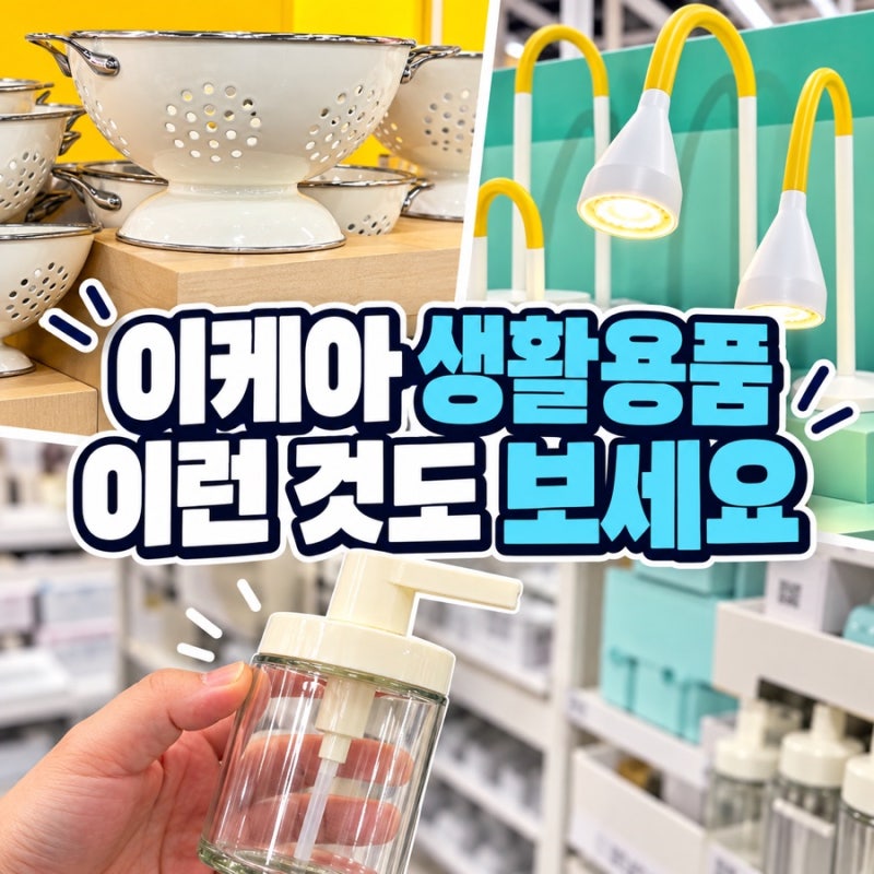 이케아 가면 이런 것도 보세요, 주방부터 욕실까지 눈길 간 생활용품들