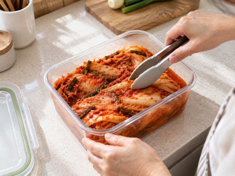 김치 골마지, 걷어내고 먹어도 될까? 하얀 막을 봤을 때 확인할 순서