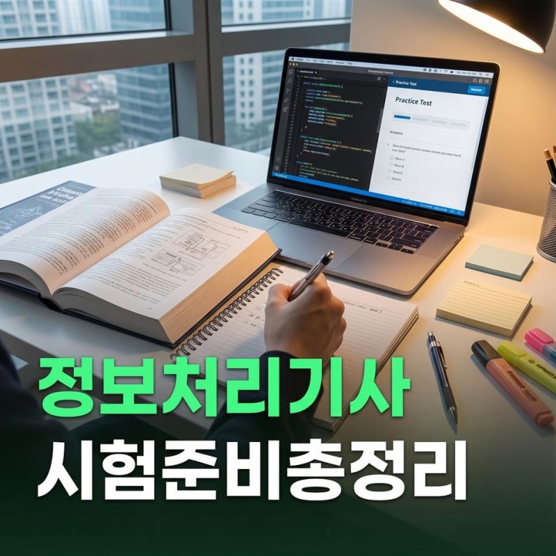 정보처리기사 비전공자 독학 인강 교재 공부 기간 총정리와 시험 준비